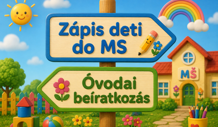Fotka - Zápis detí  do materskej školy  2026/2027 